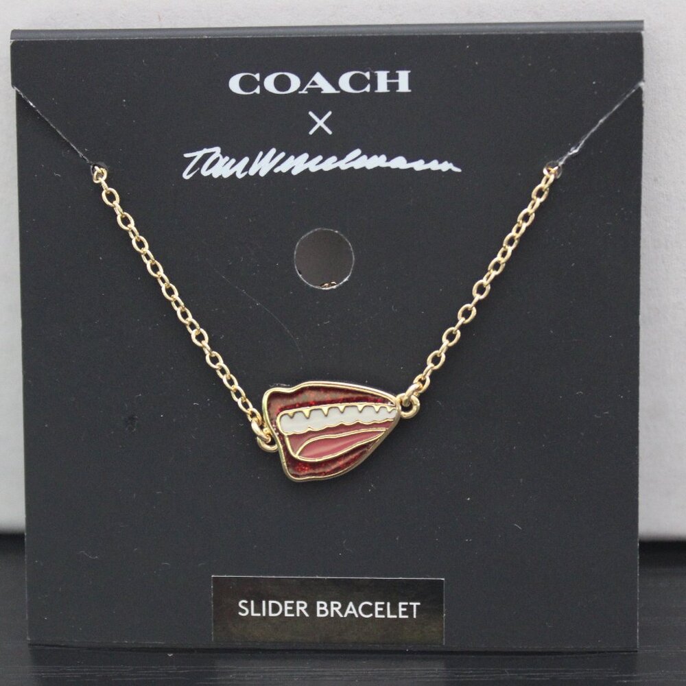 COACH x TOM WESSELMAN Lips Slider Bracelet - Picture 2 of 3